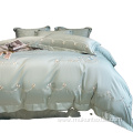 100s cotton embroidery bedding sets queen size